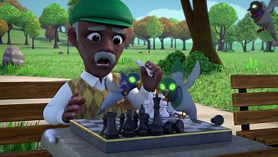 Pecking prankster pigeons - Spidey y su Superequipo en inglés | Watch