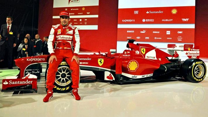 Telediario 1 - Ferrari presenta el nuevo monoplaza de Fernando Alonso