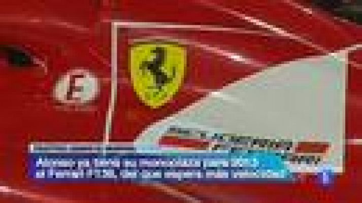 Ferrari presenta el nuevo monoplaza de Fernando Alonso