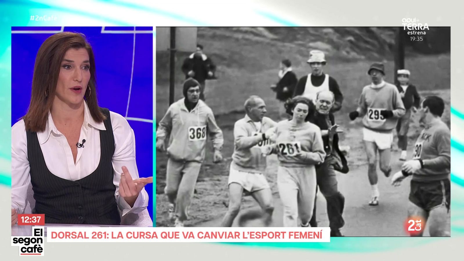 Pioneres de l'esport: Kathrine Switzer - El segon cafè - El segon cafè | Veure