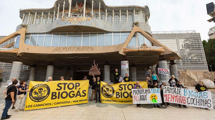 Telediario 1 - Plantas de biogás, una apuesta ecológica no exenta de polémica