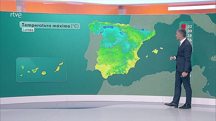 El tiempo - Ascenso notable de las temperaturas mínimas en zonas del sureste de Galicia y oeste de Asturias