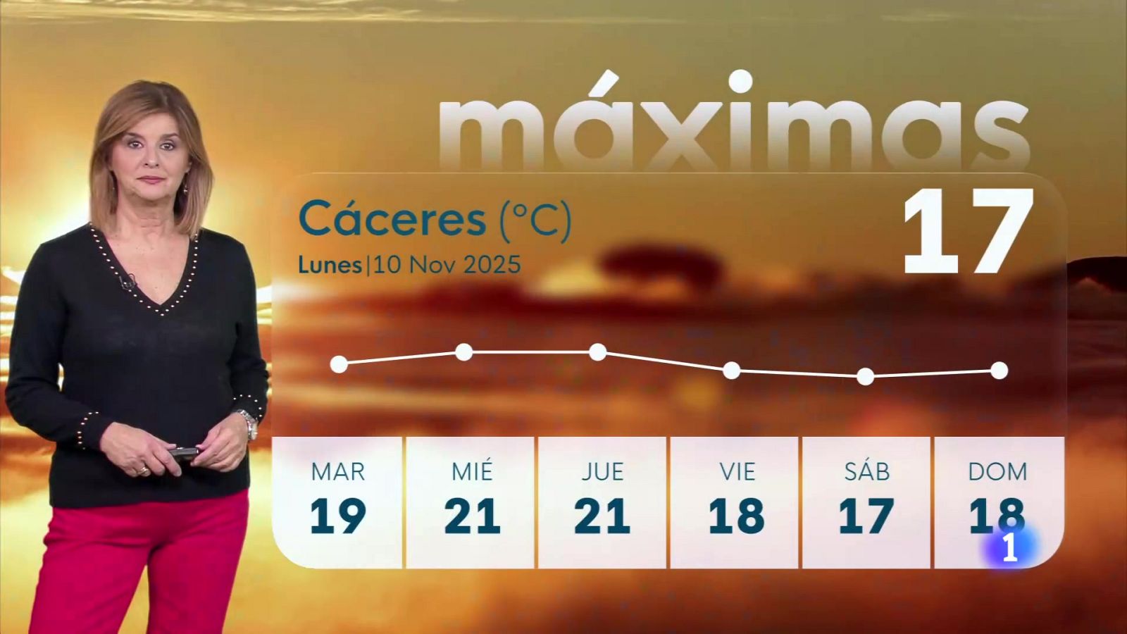 El tiempo en extremadura - 10/11/2025 - Ver ahora