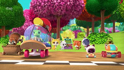 Kittydale racers - Superkitties en inglés | Ver