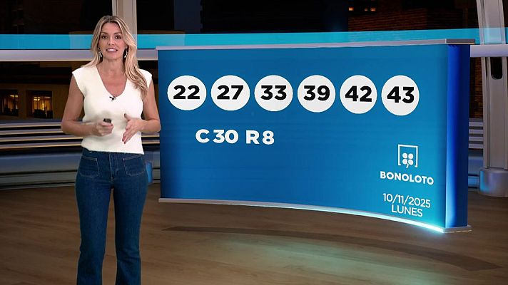 Loterías - Sorteo de la Bonoloto y Primitiva del 10/11/2025