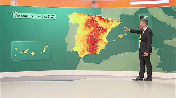 El tiempo - Precipitaciones persistentes y fuertes con tormentas aisladas en la mitad occidental de Galicia
