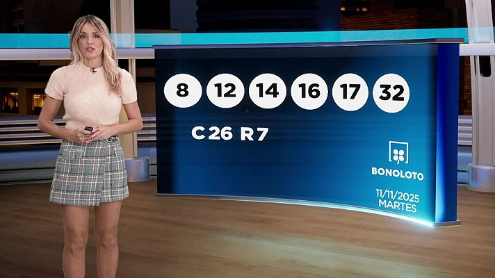 Loterías - Sorteo de la Bonoloto y Euromillones del 11/11/2025