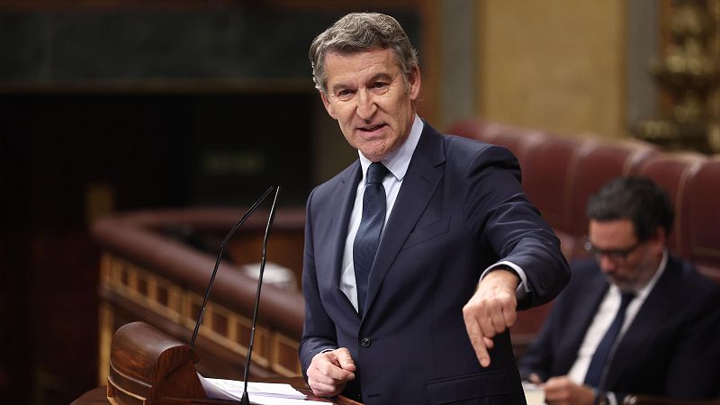 Feijóo pide a Sánchez que no cuente con el PP "para nada" - Informativo 24h | Ver