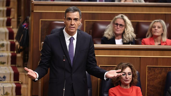 Telediario 2 - El Congreso vive la escenificación de la ruptura de Junts con el Gobierno