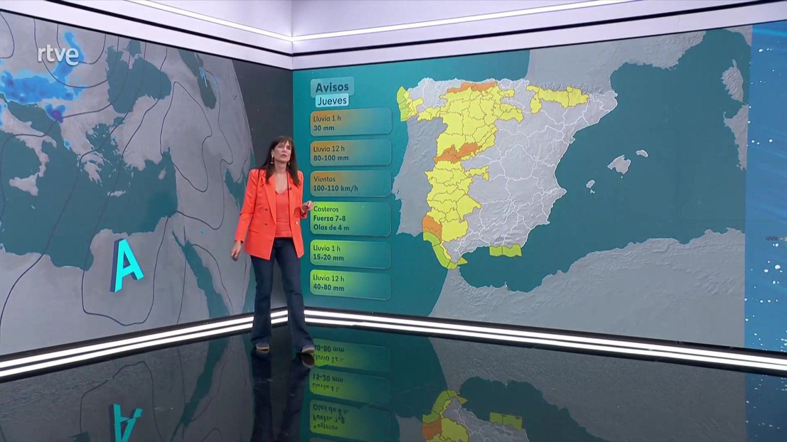 El Tiempo Noche - 12/11/25 - RTVE.es - El tiempo | Ver