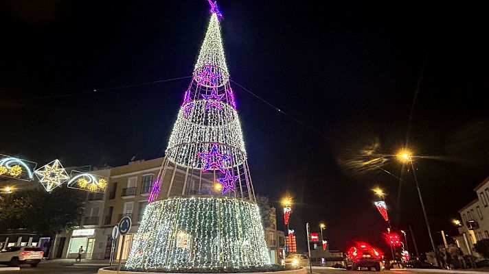 Telediario 1 - Las luces de Navidad comienzan a encenderse en España