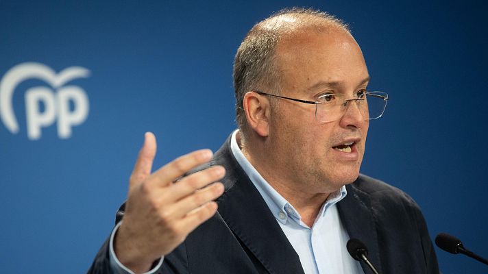 Diario 24 - Miguel Tellado: "Sánchez no tiene mayoría parlamentaria para gobernar"