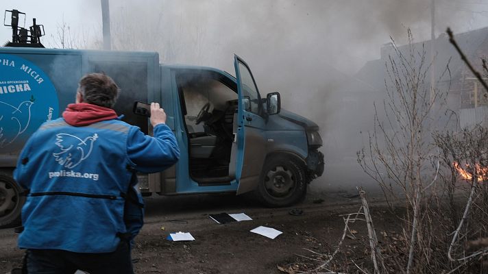 Telediario 2 - Rusia avanza en su conquista de territorio ucraniano