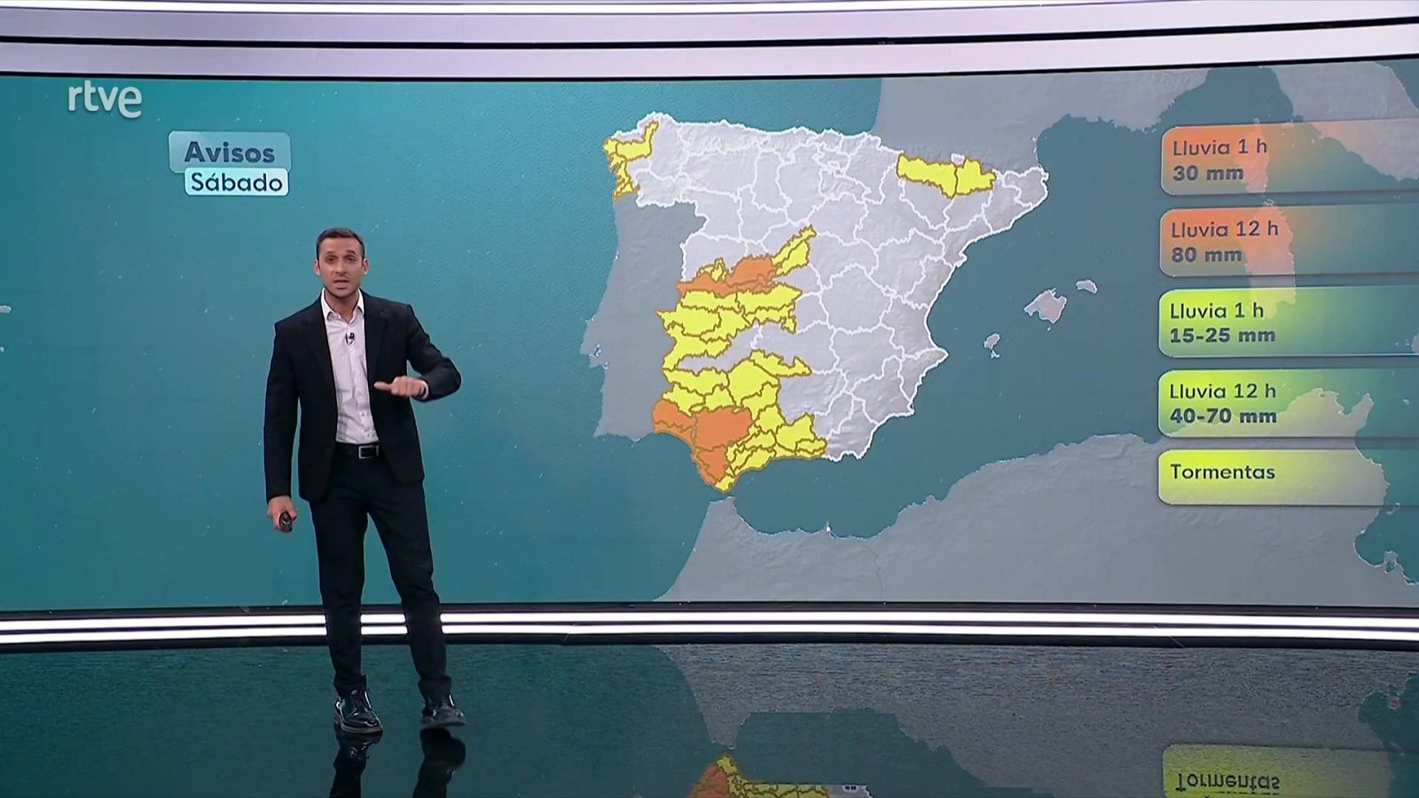 El Tiempo Noche - 14/11/25 - RTVE.es - El tiempo | Ver