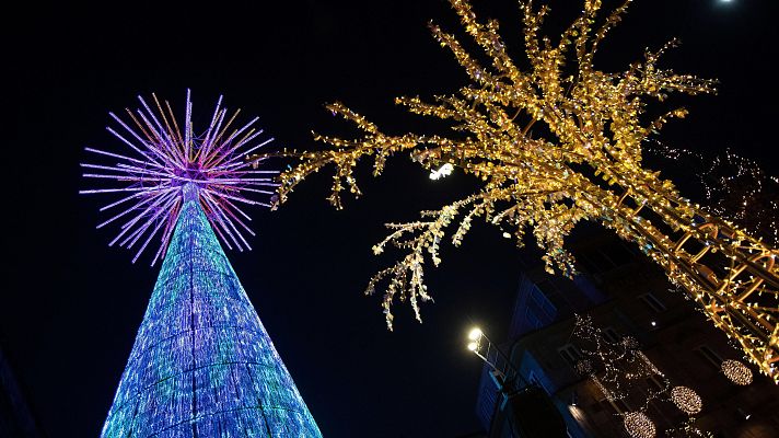 Telediario Fin de Semana - Llega la Navidad a Vigo con el encendido de las luces