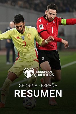 Fútbol - Georgia - España. Resumen y goles del partido de clasificación para el Mundial 2026