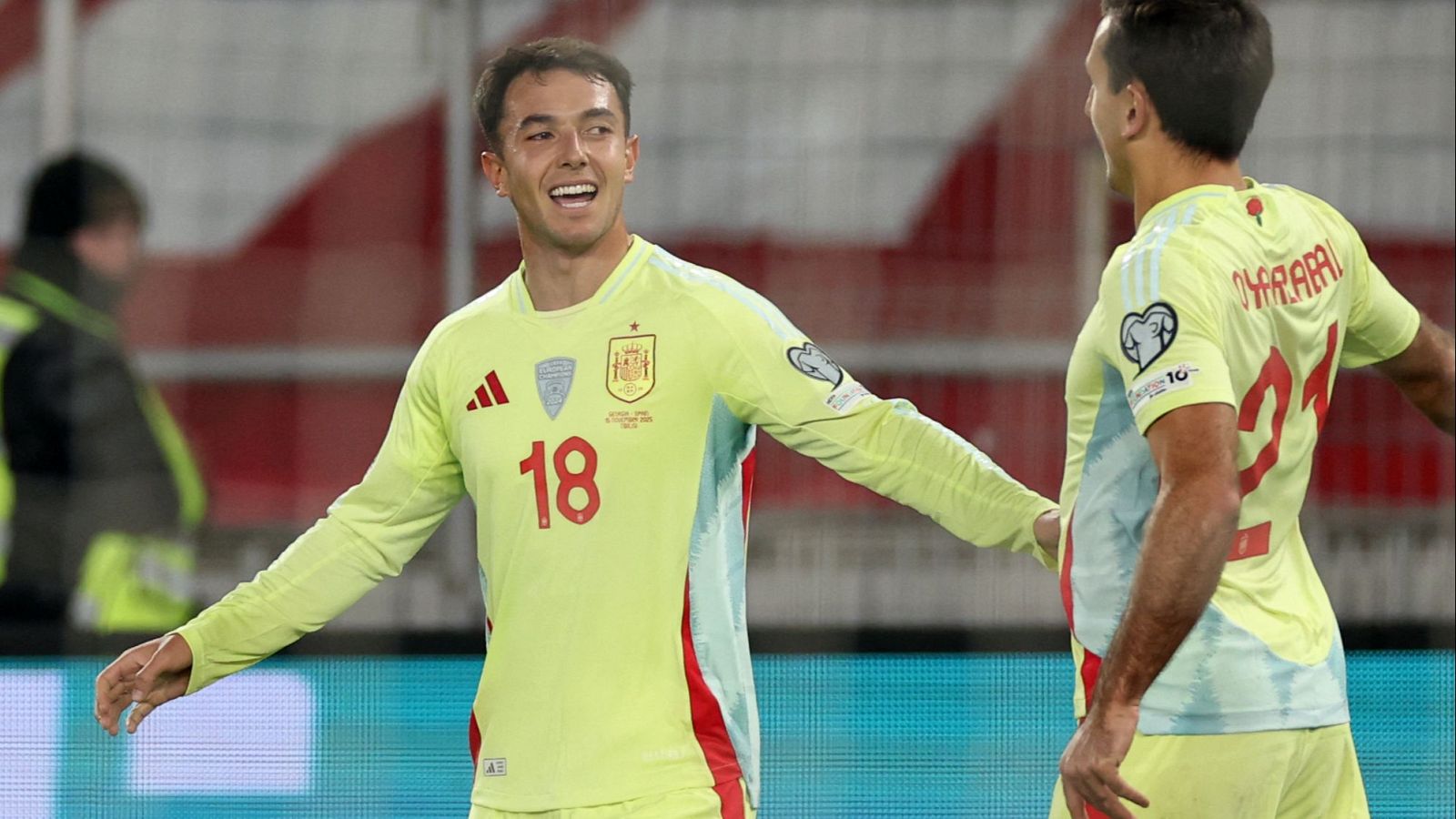 zubimendi, "contento" por el 4-0 a Georgia, pero avisa: "Hay cosas que mejorar" - Fútbol | Ver