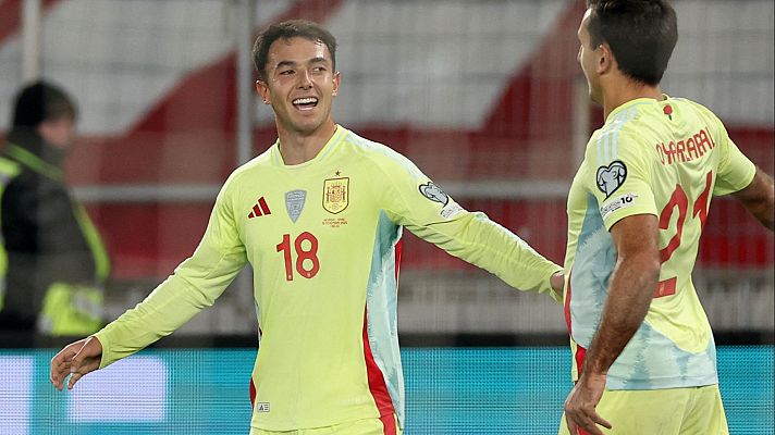 Fútbol - zubimendi, "contento" por el 4-0 a Georgia, pero avisa: "Hay cosas que mejorar"