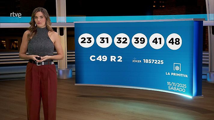 Loterías - Sorteo de la Bonoloto y Primitiva del 15/11/2025