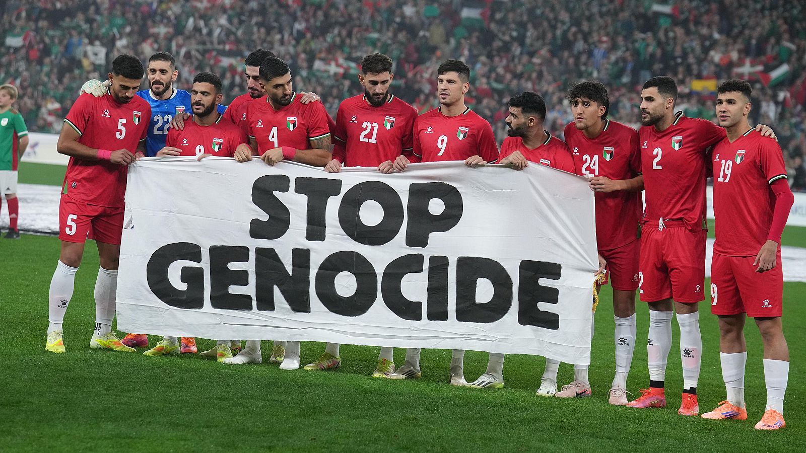 Euskadi gana a Palestina para cerrar una jornada festiva, solidaria y reivindicativa - Los Deportes de La1 | Ver