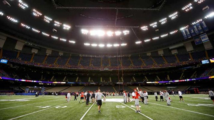 Los Ravens y los 49ers disputan el Super Bowl