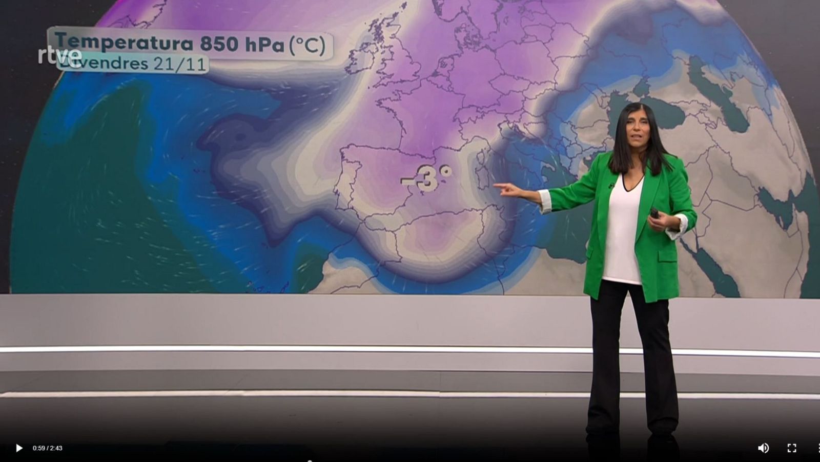El Temps amb Sònia Papell (17/11/2025) | RTVE Catalunya - El temps | Veure
