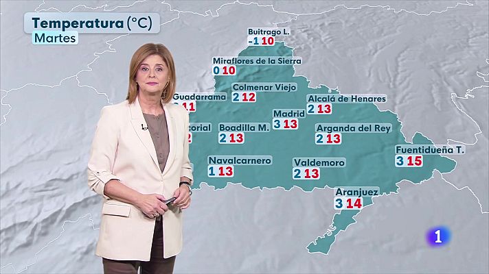 Informativo de Madrid - El tiempo en la Comunidad de Madrid – 17/11/25