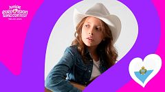 Eurovisión Junior 2025 | Martina CRV - "Beyond The Stars" (San Marino)