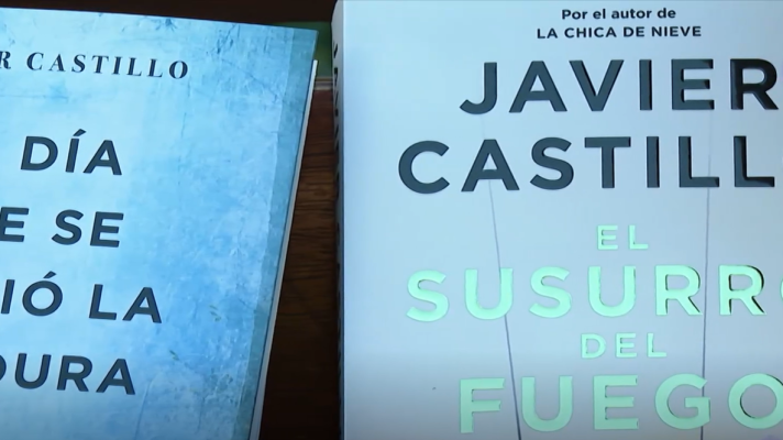 Telediario 2 - Javier Castillo publica 'El susurro del fuego', su nuevo libro