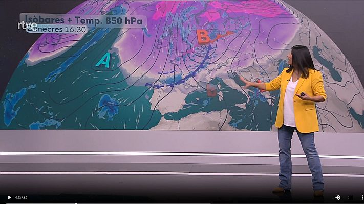 El temps - Del fred propi de la tardor... al fred d'hivern