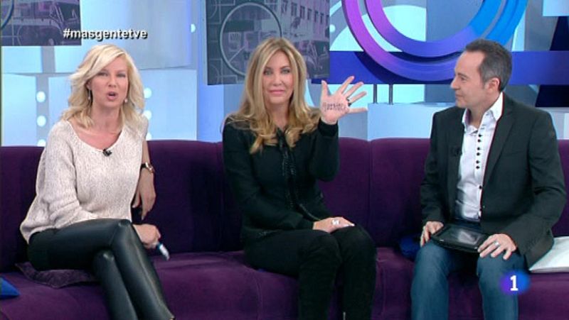 Más Gente - Norma Duval visita el colegio de Nicaragua que amadrina