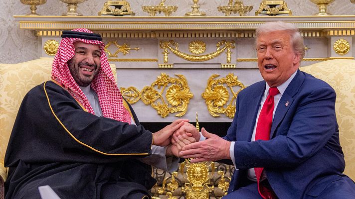 Trump recibe a Mohamed bin Salman | Ver ahora