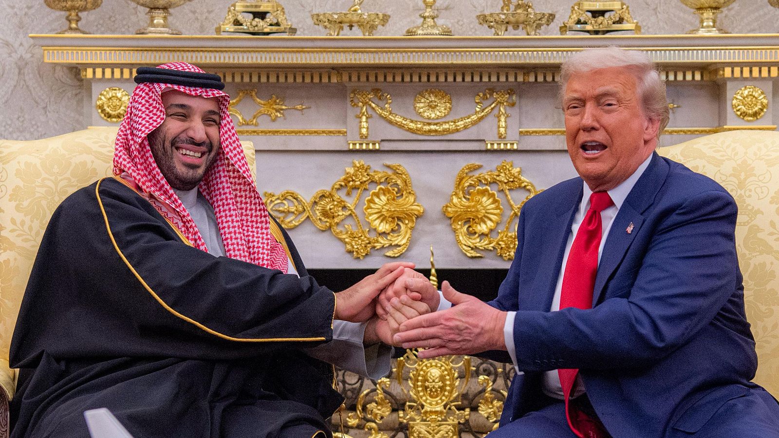 Trump recibe a Mohamed bin Salman | Ver ahora