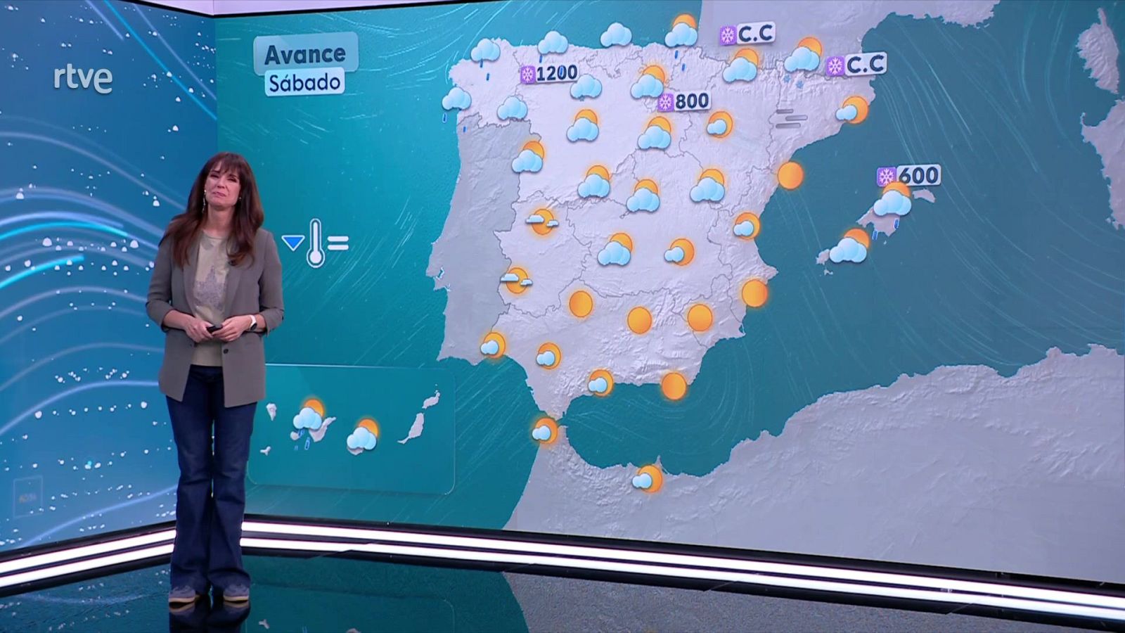 El Tiempo Noche - 19/11/25 - RTVE.es - El tiempo | Ver