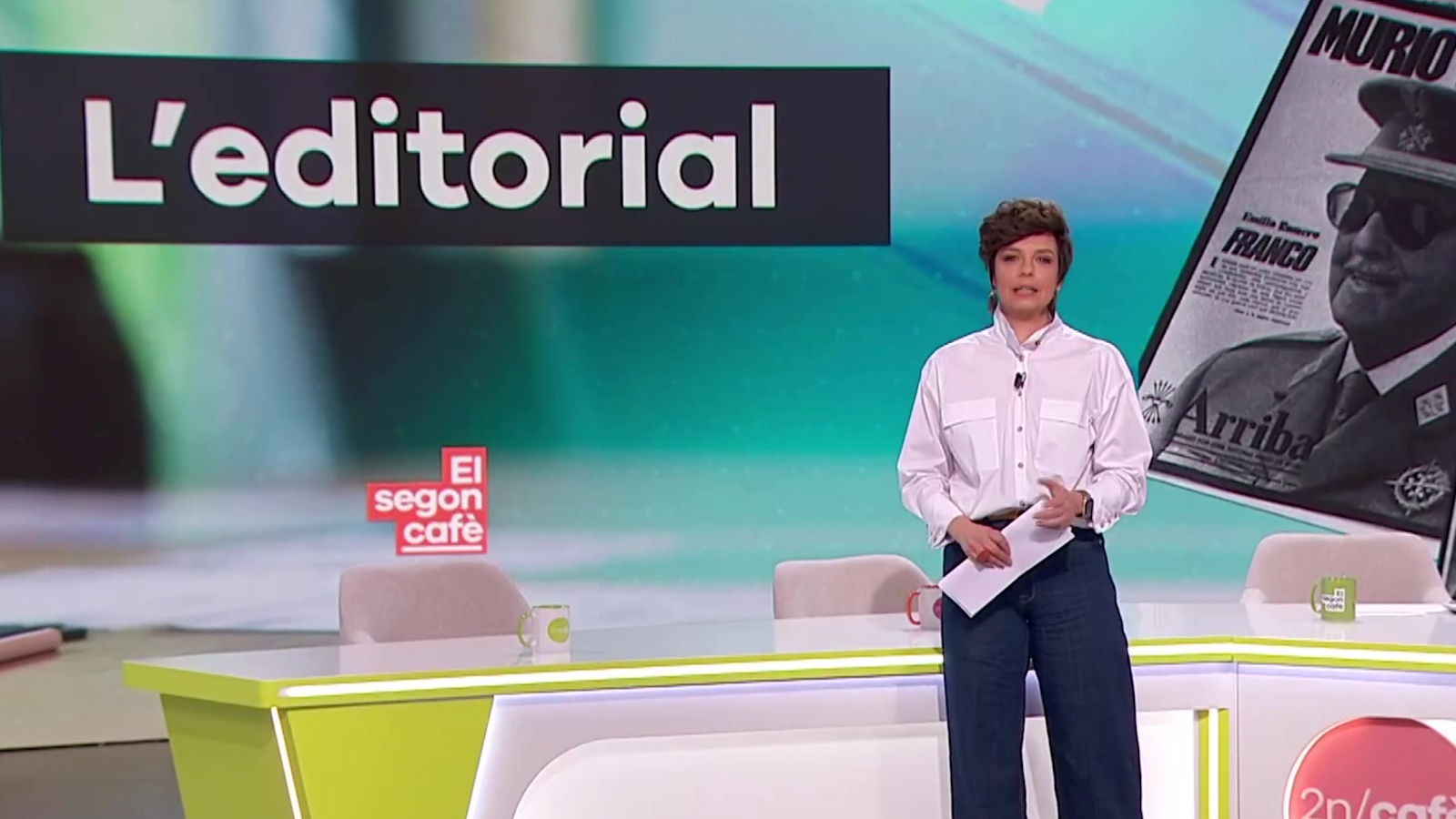 L'editorial de Cristina Villanueva: Franco i la llibertat guanyada - El segon cafè - El segon cafè | Veure