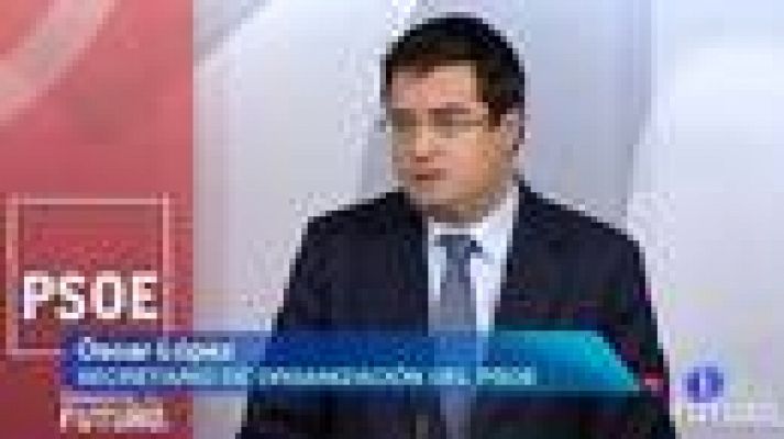 Telediario 1 - Reacciones políticas sobre el paro