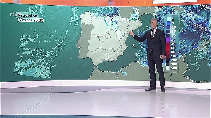 El tiempo - Acumulados significativos de nieve en montañas del tercio norte