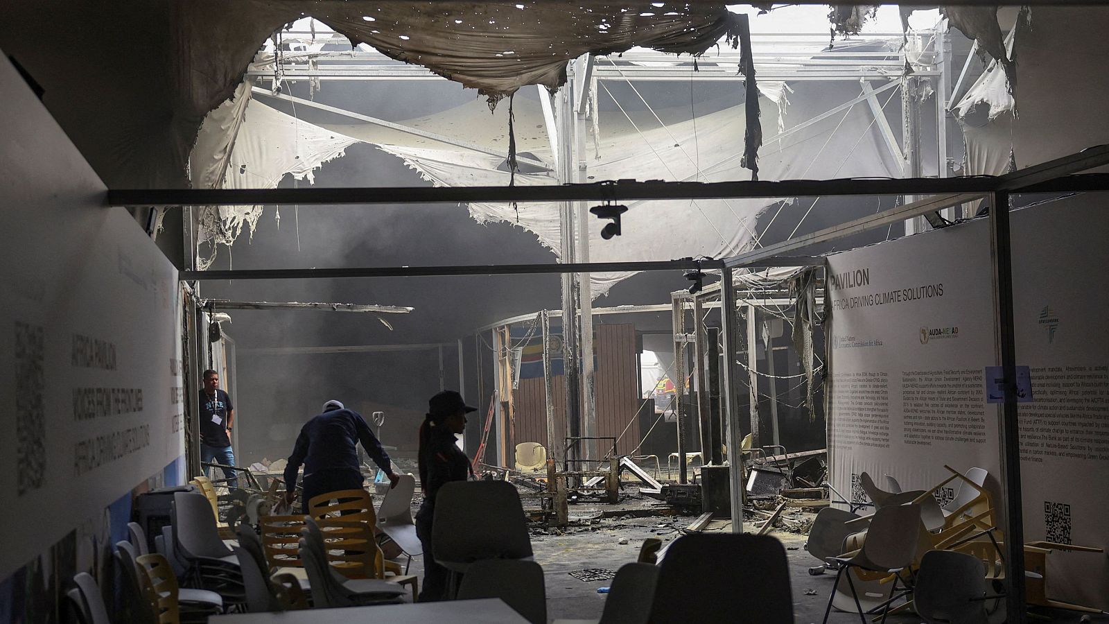 La cumbre del clima COP30, evacuada por un incendio | Ver