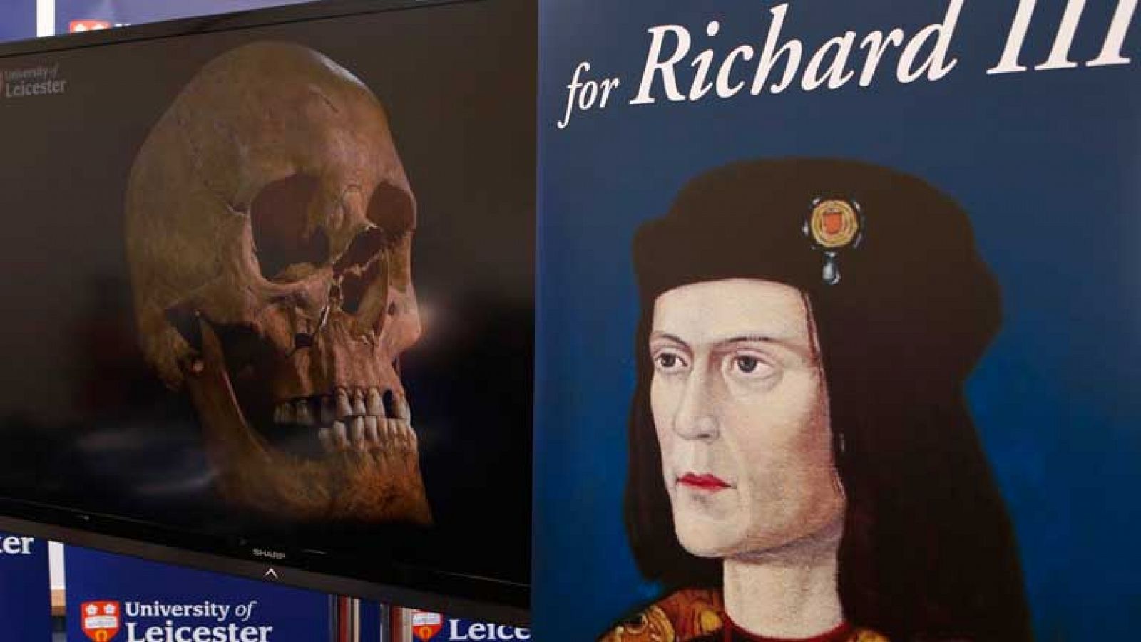 Las pruebas del ADN confirman que los restos hallados en Leicester eran de Ricardo III
