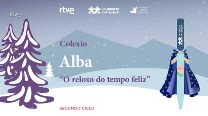  - "O reloxo do tempo feliz" Colexio Alba