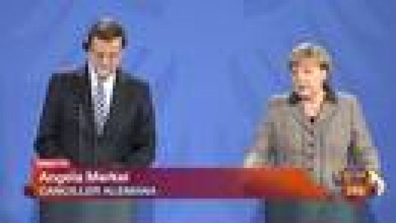 Vídeo íntegro de la rueda de prensa de Angela Merkel y Mariano Rajoy