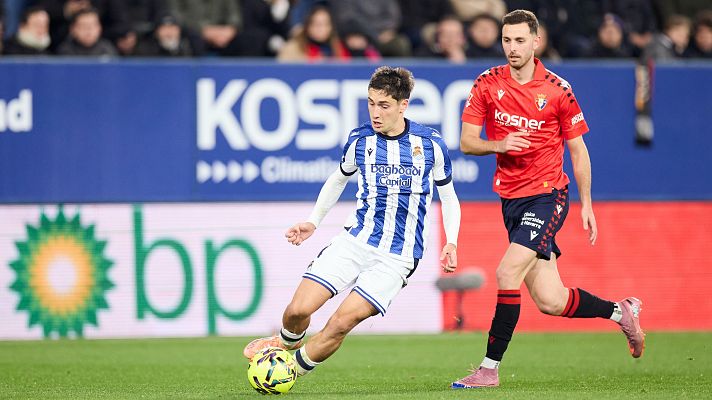 Resúmenes de LaLiga - CA Osasuna - Real Sociedad: resumen del partido de la 13ª jornada de Liga | Primera
