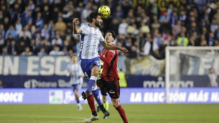 Resúmenes de LaLiga - Málaga CF - CD Mirandés: resumen del partido de la 15ª jornada de Liga | Segunda