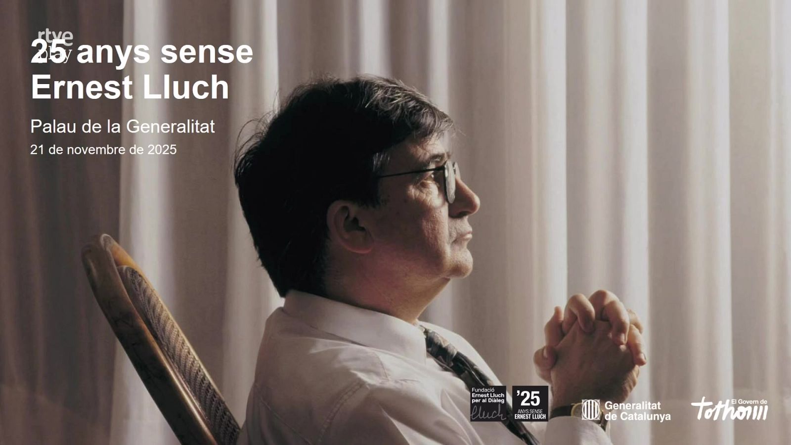 Acte d'homenatge '25 anys sense Ernest Lluch'