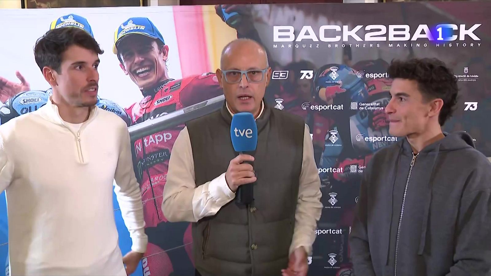 Homenatge als germans Márquez a Cervera