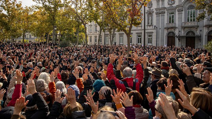Fin de semana 24h - Concentración frente a la sede del Supremo en Madrid por la sentencia contra el fiscal general