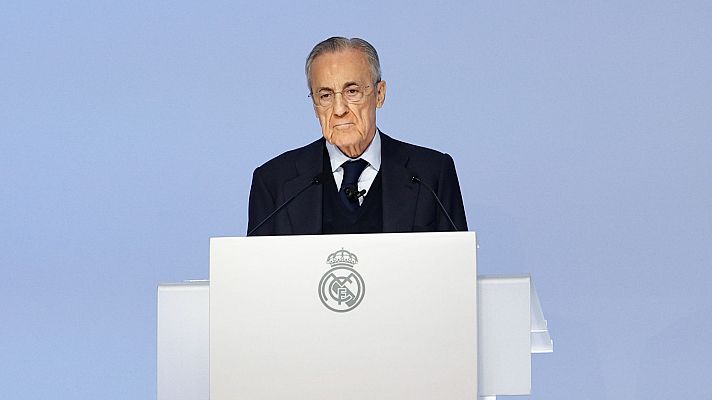  - Florentino Pérez, sobre el partido de Miami: "No es normal que promuevan un partido que adultera LaLiga"