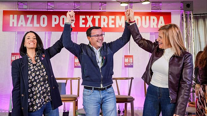 Telediario Fin de Semana - PP y PSOE chocan tras la condena al fiscal general y en plena precampaña de las elecciones extremeñas