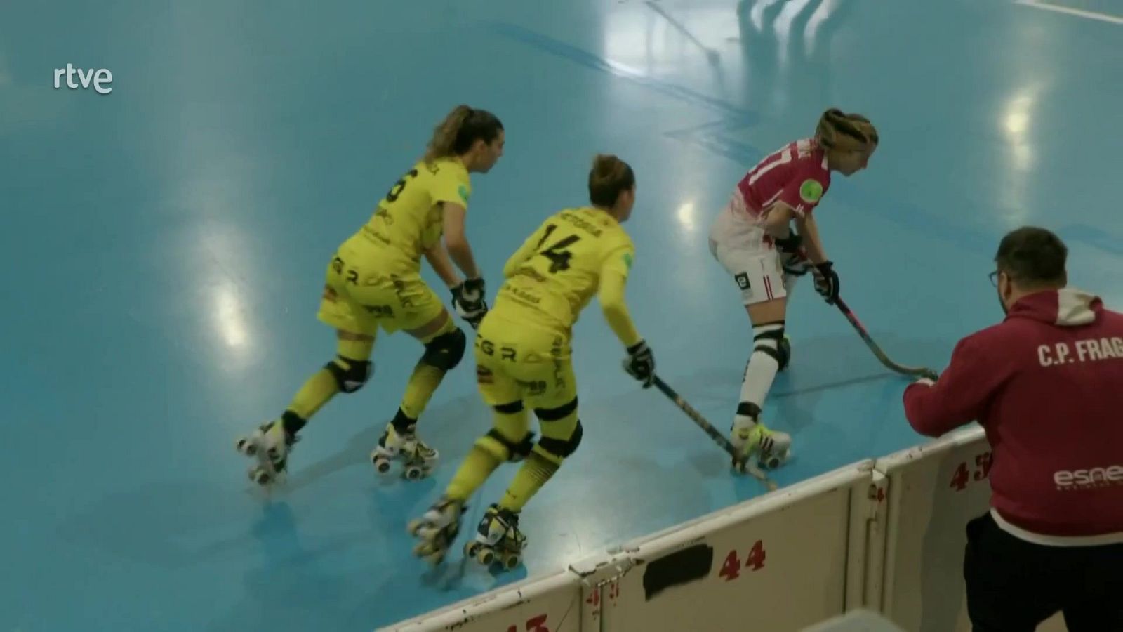 Hockey Patines - OK Liga Iberdrola. 8ª jornada: Club Patín Esneca Fraga - CP Vila-Sana Coop d'Ivars - Hockey sobre patines | Ver