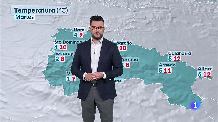 Informativo Telerioja - El tiempo en la rioja - 24-11-2025